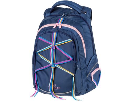 Walker Schulrucksack Fame Blue Skandi Volumen: 32 l, ab 9 Jahren