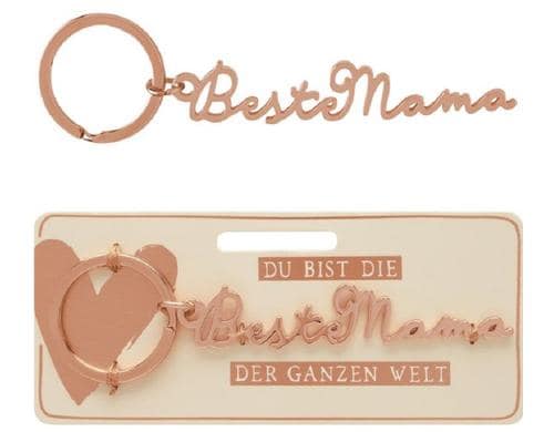 Sheepworld Schlsselanhnger Mama 10.8 x 1.5 cm, rosegold