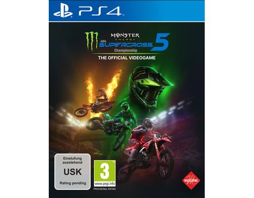 Monster Energy Supercross 5, PS4 Alter: 3+