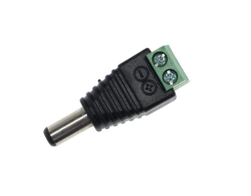 Alpha Elettronica 28-05 Steckadapter mit Lsterklemme Aussen: 5.5mm, Innen: 2.1mm