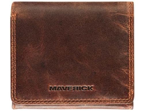 Maverick Original Portemonnaie Leder, RFID, braun