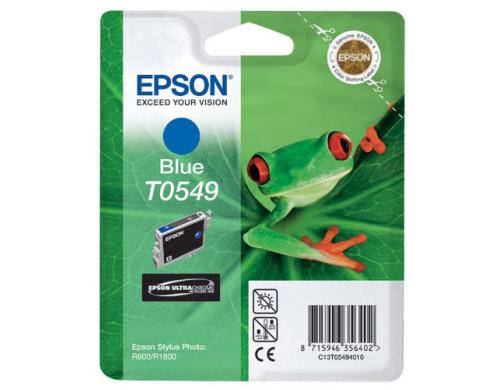 Tinte Epson C13T054940 blau, 13ml zu Stylus Photo R800, 550 Seiten