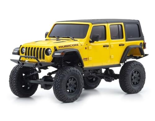 Kyosho Mini-Z MX-01 Jeep Wrangler Rubicon Hellayella