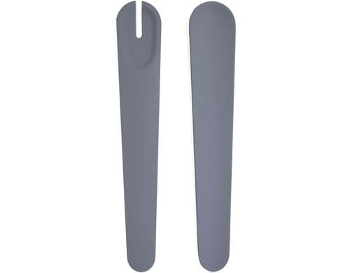 bioloco salad servers - dark grey 27 x 5 cm