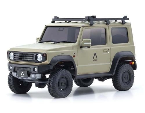 Kyosho Mini-Z MX-01 Suzuki Jimny RTR, Sierra Apio TS4 Khaki