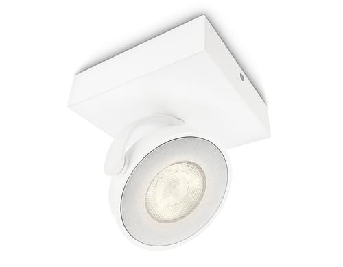 Philips Spot Clockwork 4.5W, 500lm, 2700K, weiss