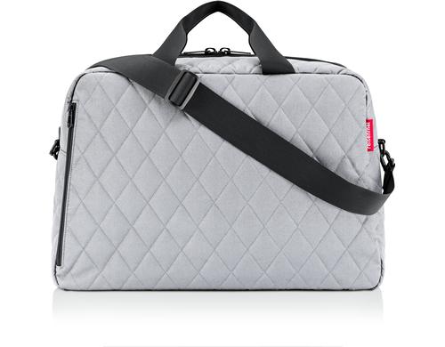 Reisenthel Reisetasche duffelbag M rhombus light grey, 38 l, 52 x 37 x 21 cm