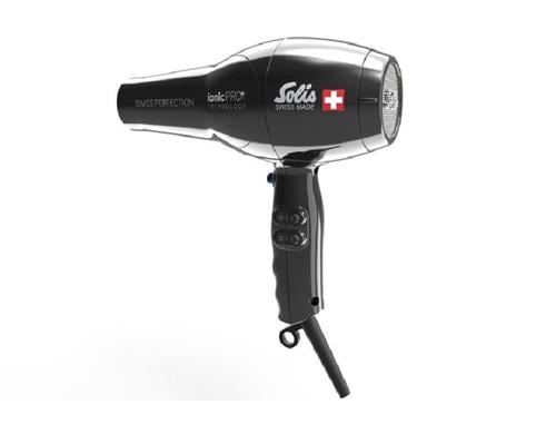 Solis Haartrockner Swiss Perfection 360 schwarz, 360 ionicPRO, Typ 440