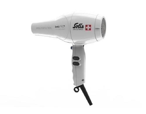 Solis Haartrockner Swiss Perfection 360 weiss, 360 ionicPRO, Typ 440