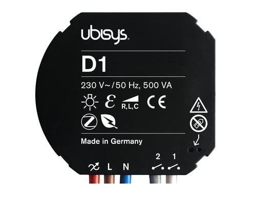 ubisys ZigBee Universaldimmer D1 Fr Unterputzmontage