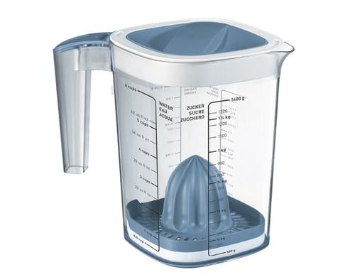 Rotho Back Messbecher 1,5 l LOFT blue 19,7 x 14 x 17,5