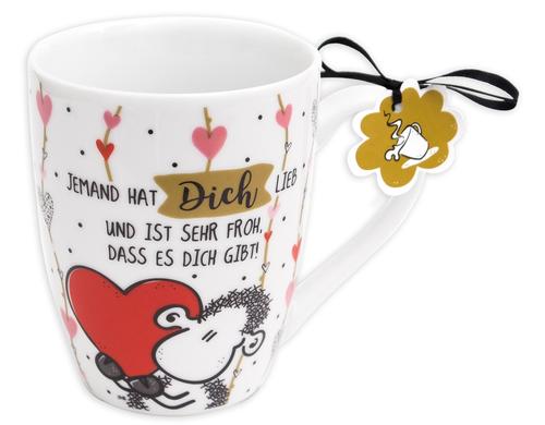 Sheepworld Tasse Jemand hat Dich lieb 8.4 x 10.5cm / 30cl