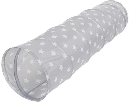 Spieltunnel Grey white stars 