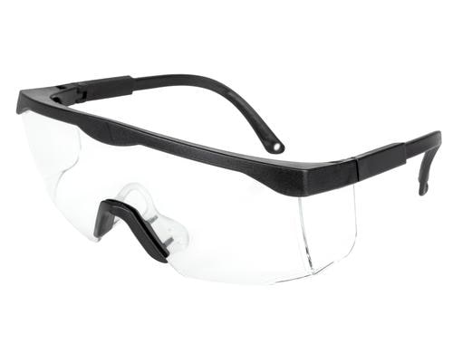 KRAFTER Schutzbrille PC-Glas, UV-Schutz, Nasenpolster