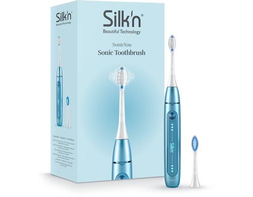 Silk'n Sonic You Schallzahnbrste hellblau 3700 Pulsationen