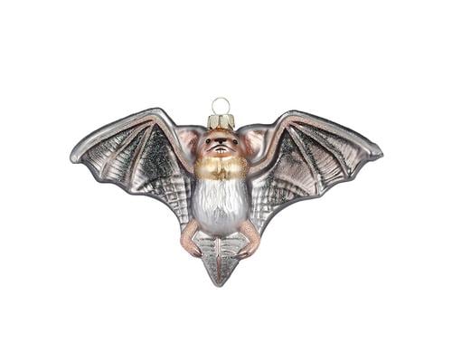 Inge Weihnachtskugel Fledermaus, 1 Stk. Glas, H: 11 cm