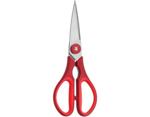 WMF Kchenschere Touch, rot 21cm, Edelstahl Rostfrei