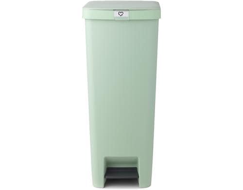 Brabantia StepUp Treteimer 40 Liter Inhalt 40 Liter, Jade Green