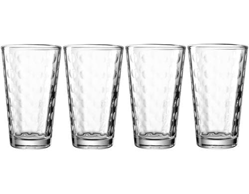 Leonardo Longdrinkglas XL Optic 540ml 4 Stk., 9x16cm, Nutzvol. 400ml