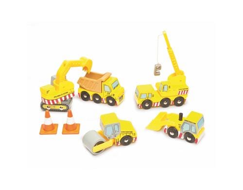 Le Toy Van Baufahrzeug Set 