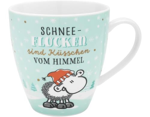 Sheepworld Tasse Schneeflocken 10.9 x 12.9 x 10cm / 45cl