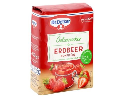 Gelierzucker fr Erdbeere 500 g