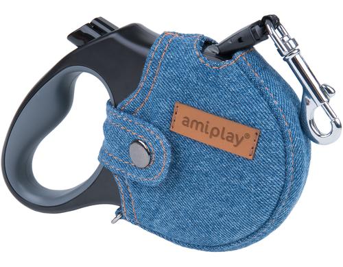 Amiplay Rolleine Denim L, 5m, Helbllau bis 25kg, Gurt