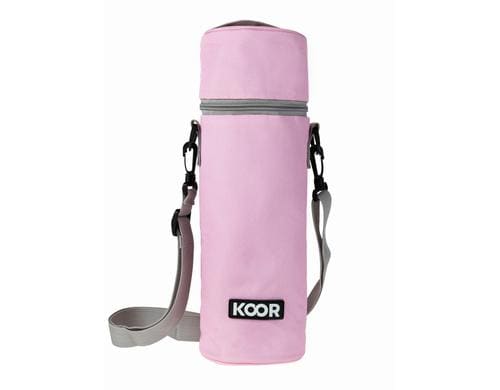 KOOR Isoliertasche 1.5L Pink Flaschentasche, Volumen 1.5Liter