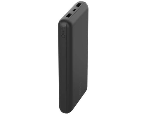 Belkin Powerbank Boost Charge 3-port 20k 15W, inkl. USB-A/ USB-C-Kabel 15cm