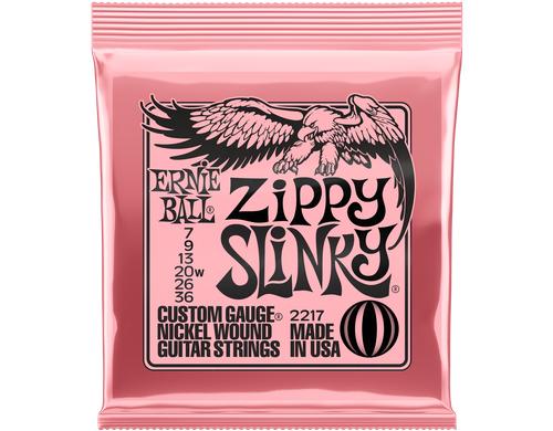 Ernie Ball 2217 Slinky Nickel E-Gitarren Saitensatz, Zippy 07-36