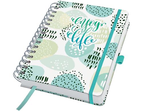 Jolie Tagesplaner undatiert Mint 16,8 x 21,5 cm (A5)