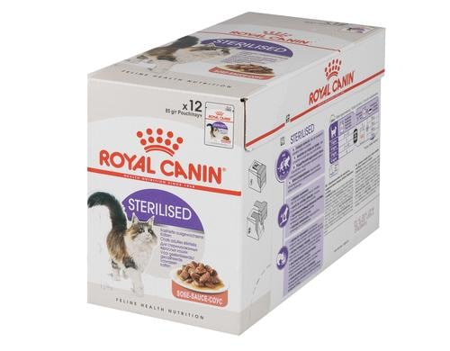 Royal Canin Feline Sterilised in Sosse 12x85g, Health Nutrition