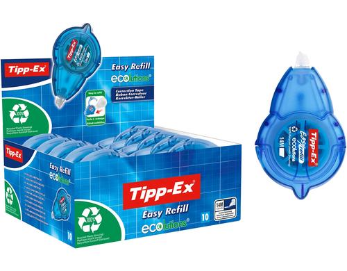 Tipp-Ex Easy Refill Korrekturroller 14mx5mm, Box  10 Stk.