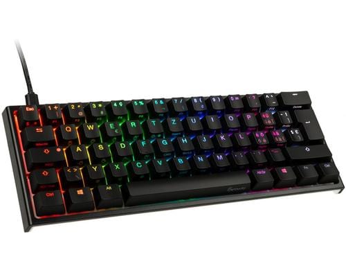 Ducky ONE 2 Mini, MX-Black CH Layout, RGB, USB Typ-C-Stecker