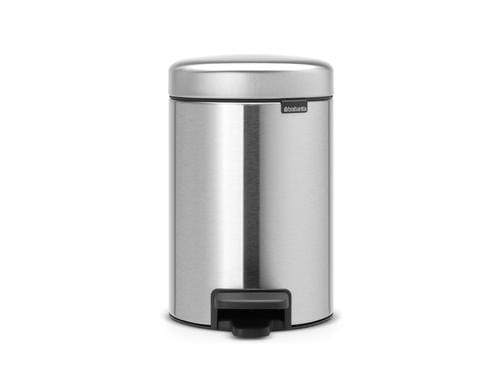 Brabantia NewIcon Treteimer 3 Liter Matt Steel, Inhalt 3 Liter