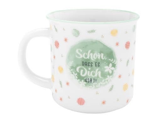 Sheepworld Tasse Frohe Ostern Schn Porzellan, H: 8.4cm, D: 8.5cm / 35cl