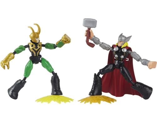 Marvel Avengers Bend and Flex Thor gegen Loki