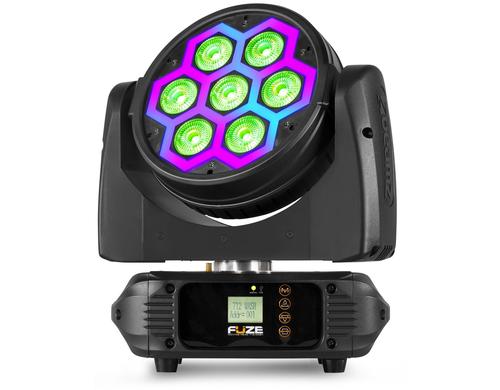 BeamZ Fuze712 Moving Head, LED, 7x12W, RGBW, 60x SMD