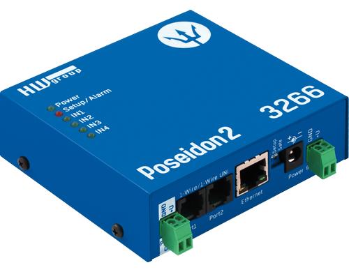 HW group Poseidon2 3266 Tset T-Sensor, Netzadapter, Trkontakt