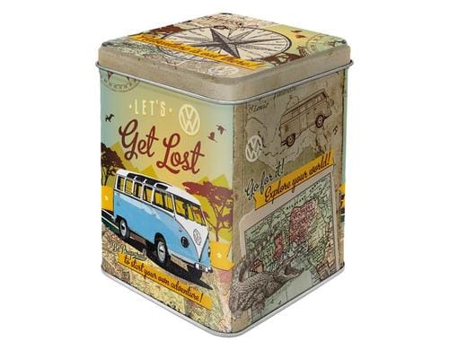 Nostalgic Art Teebox VW Bus Metall, 7.5x7.5x9.5 cm