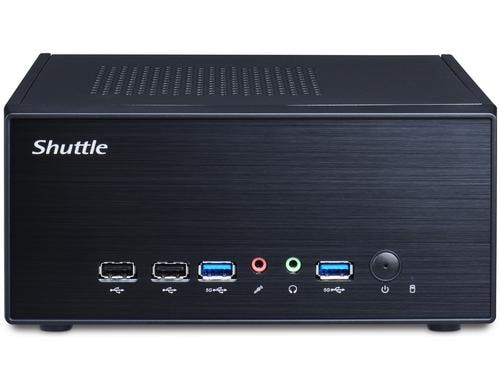 Shuttle Barebone XH510G2, schwarz, S. 1200 Intel H510, 2x DDR4 SO-DIMM