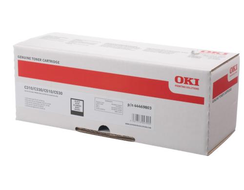 OKI Toner 44469803 zu OKI C310/330/510/530 black, ca. 3'500 Seiten