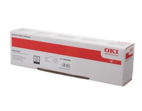 Oki Toner 44643004 zu Oki C801/821 black, 7'000 Seiten