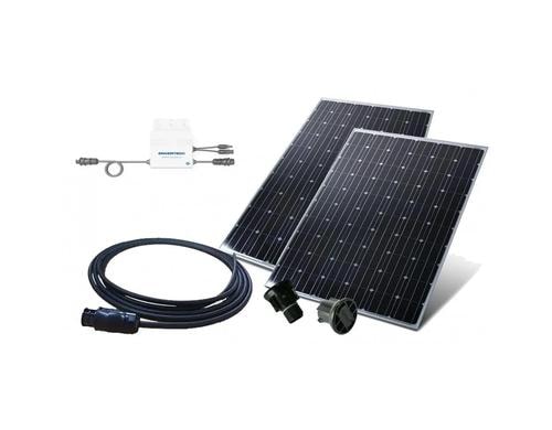 AutoSolar Balkonkraftwerk 560W Kit EVT560, fr 2x 335 W Modul 40mm