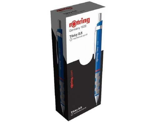 Rotring Druckbleistift Tikky II 0,5 mm, blau