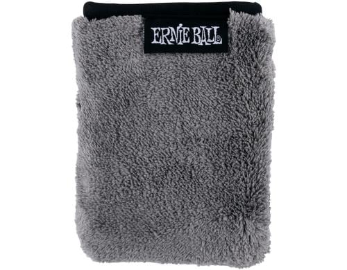 Ernie Ball 4219 Poliertuch Mikrofaser,  grau, 30x30cm