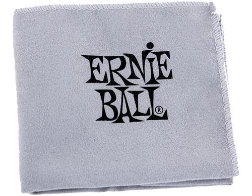 Ernie Ball 4220 Poliertuch grau mit Logo