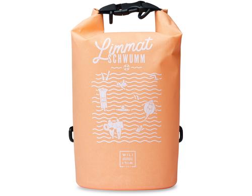 Wili Wili Tree 7L Dry Bag Limmat Schwumm Reef Coral, Wasserdicht, Recyeltes PET