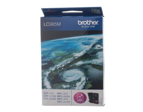 Tinte Brother LC-985M zu DCP-J315W Tinten Patrone magenta