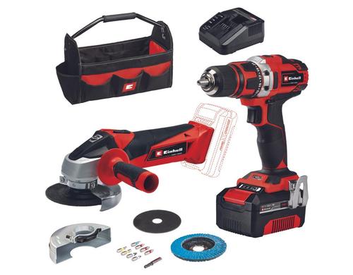 Einhell Akku-Maschinenset TE-TK 18/2 Li Kit (CD+AG)